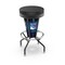 Holland Bar Stool Co Lighted New York Rangers 30" Swivel Bar Stool L500030NYRangBlkVinyl - alternate 1